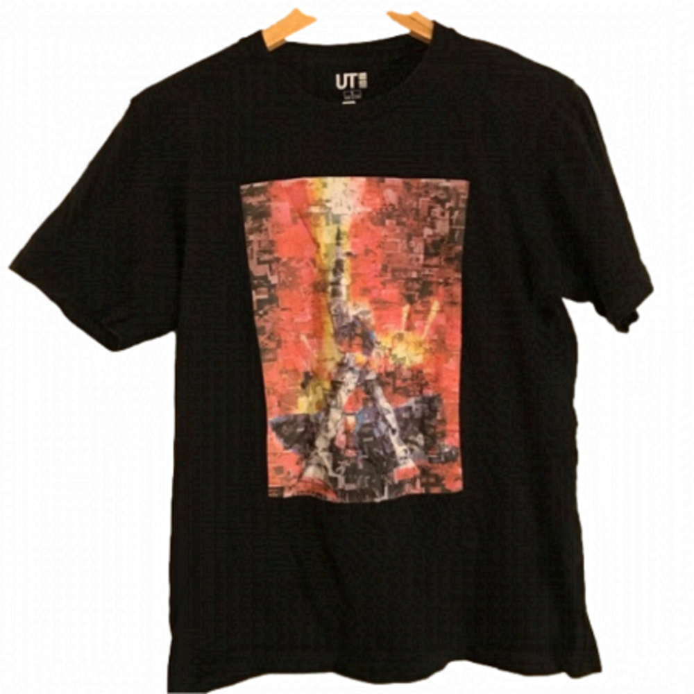 men’s size small black T-shirt. Unisex.